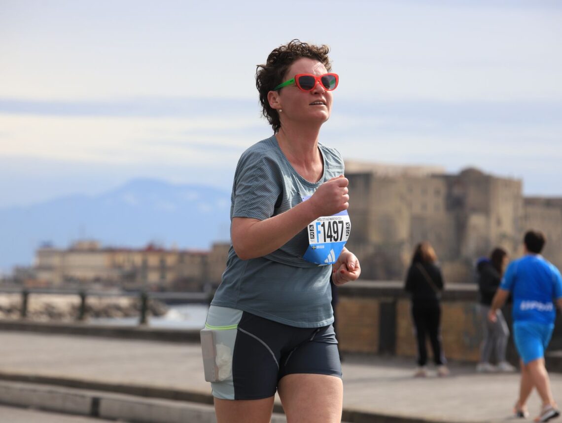 Agata Ceglecka bieg maraton Neapol